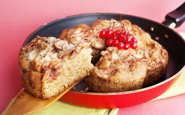 Torta de maçã cereja gelada — Fotografia de Stock