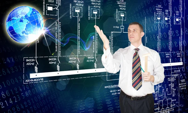 Projektowanie inżynierskie — Zdjęcie stockowe