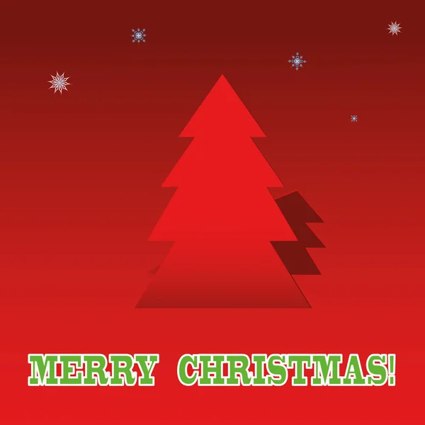Vánoční svátky card.vector obrázek — Stockový vektor