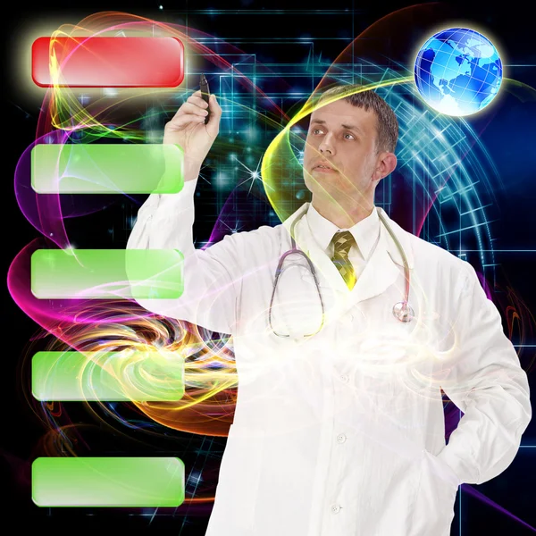 Medizinische Forschung der Zukunft — Stockfoto