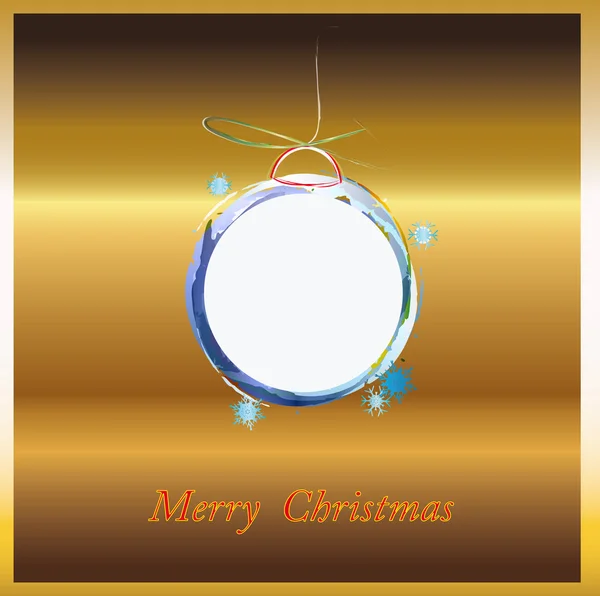 Abstract colorful christmas ball.New Year background — Stock Photo, Image