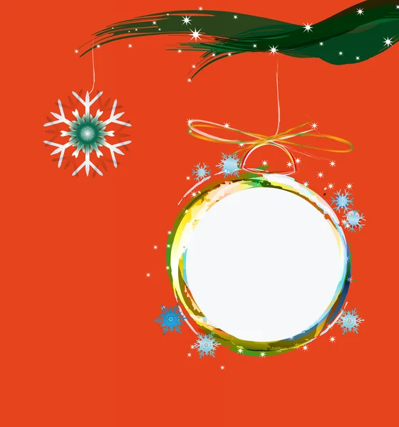 Bola de Natal colorida abstrato.Feliz Natal — Fotografia de Stock