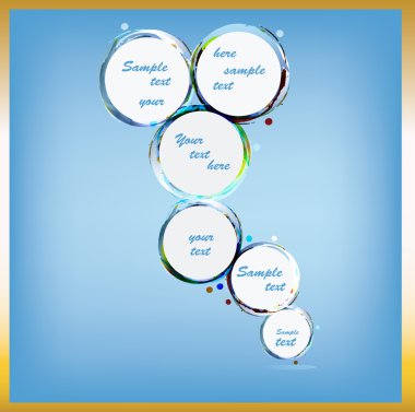 soyut renkli Noel ball.vector eps10