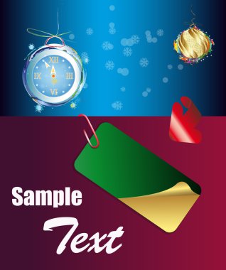 New Year banner.Sale product clipart