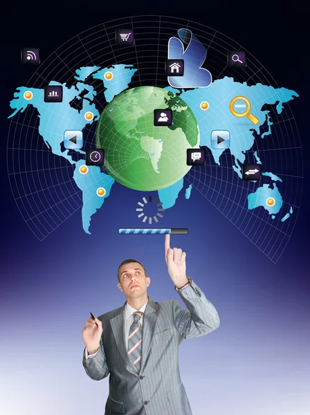 Innovative internet.Connect concept — Stock Photo, Image