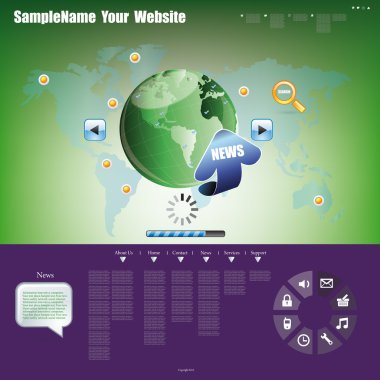website.the şablonu