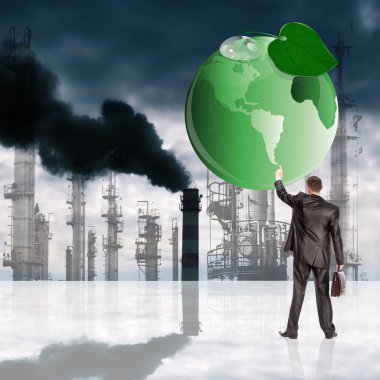 çevre kirliliği toksik endüstriyel emissions.ecology kavramı