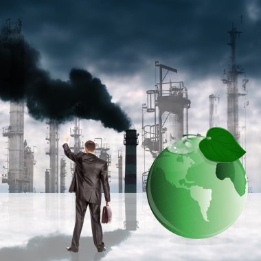çevre kirliliği toksik endüstriyel emissions.ecology kavramı