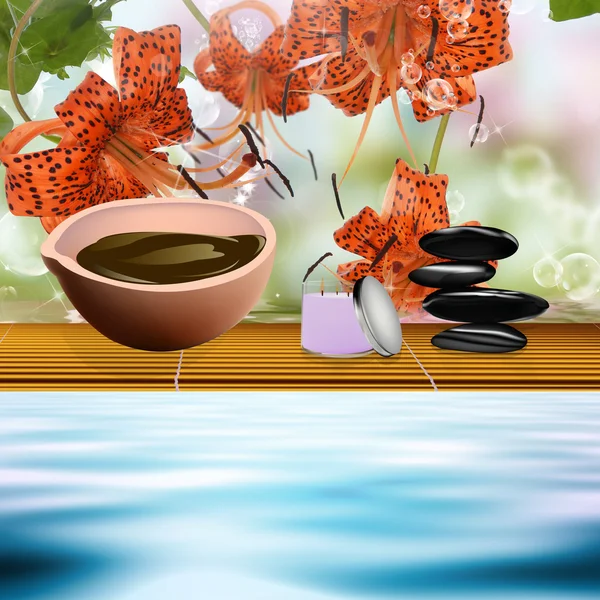 The spa procedure concept — Stock Photo, Image