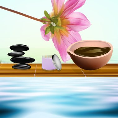 vücut care.the spa yordamı kavramı