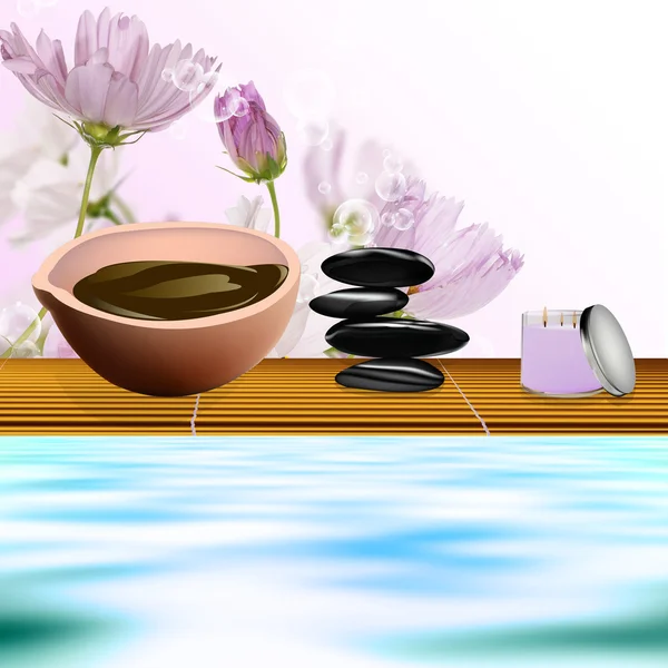 Lichaam care.the spa procedure concept — Stockfoto