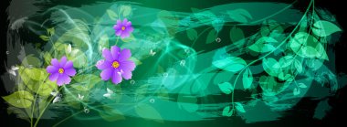 soyut renkli çiçek arkaplanı