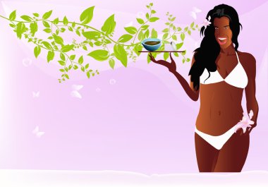 vücut bakımı. Spa Konsept. egzotik Masaj