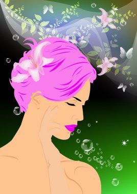 Hijyen kadın body.spa concept.skincare ve kadın Medikal kozmetik