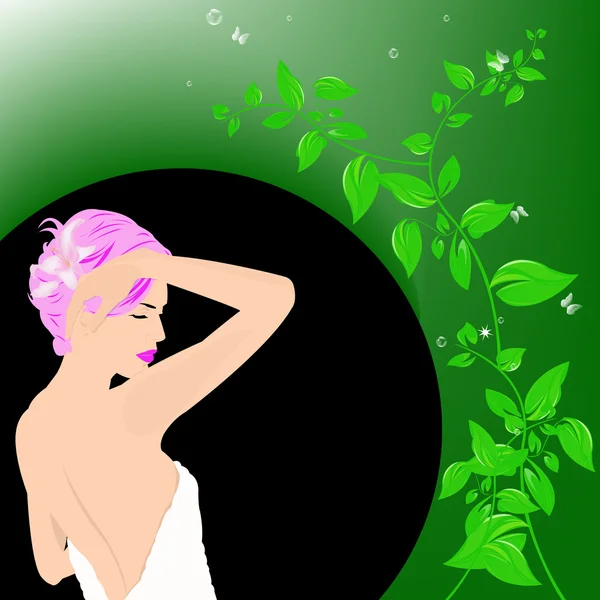 Hygiene female body. Spa concept. Skincare — Stock Photo, Image