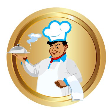 chef.golden amblemi dan gurme için en iyi gıda
