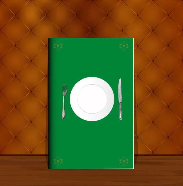 Design de alimentos menu seu restaurant.Vector fundo — Vetor de Stock