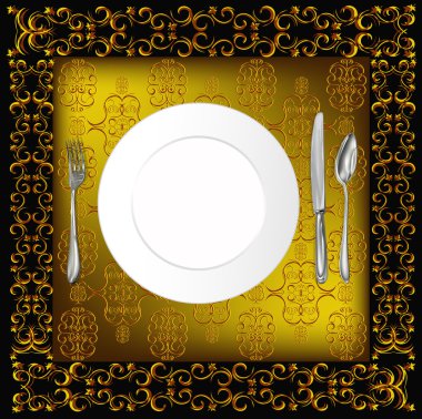 Senin Restoran Menü yemek Dizayn