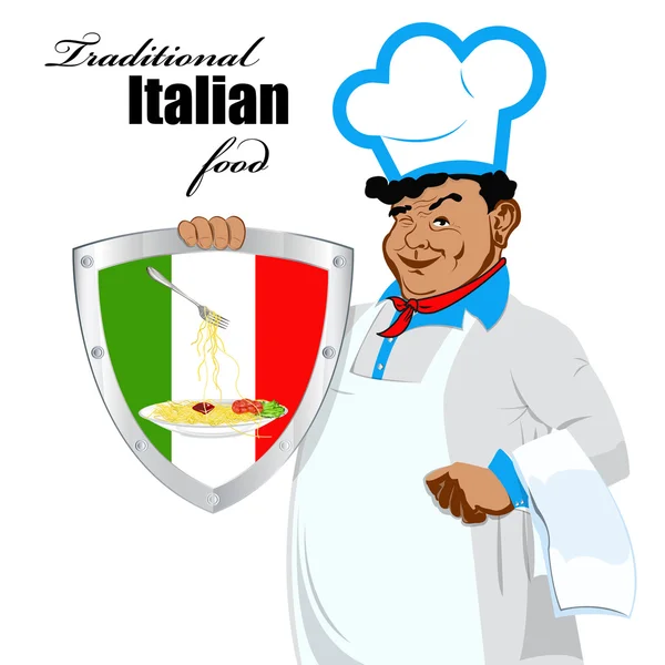 Geleneksel İtalyan en iyi yemek spagetti — Stok fotoğraf
