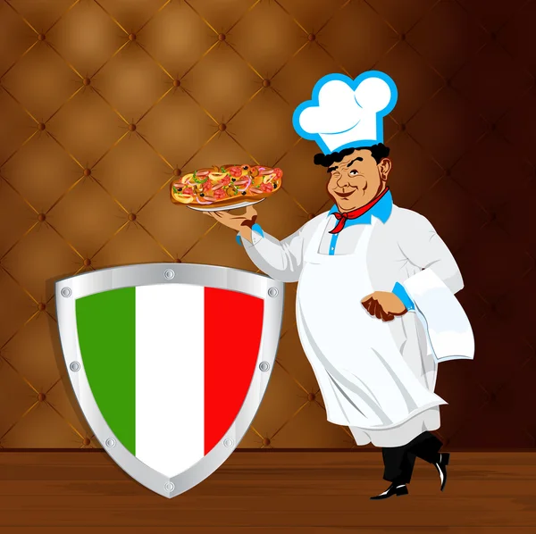 Tradicional italiano melhor comida de Chef — Fotografia de Stock