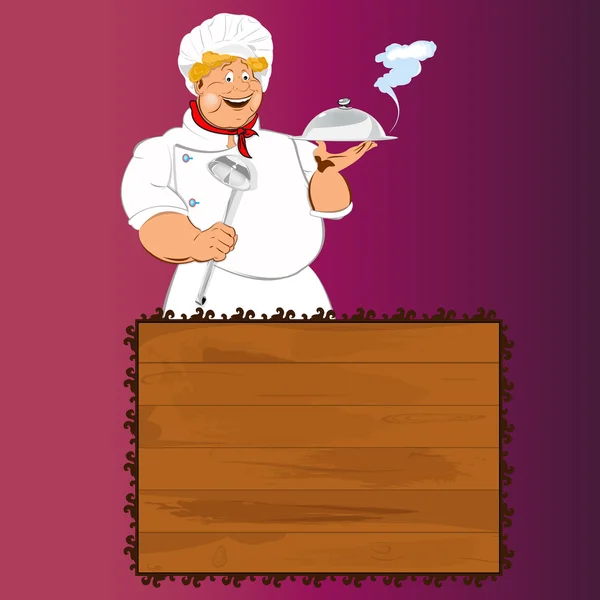Αστεία chef.best βρῶσιν gourmet.vector — Διανυσματικό Αρχείο