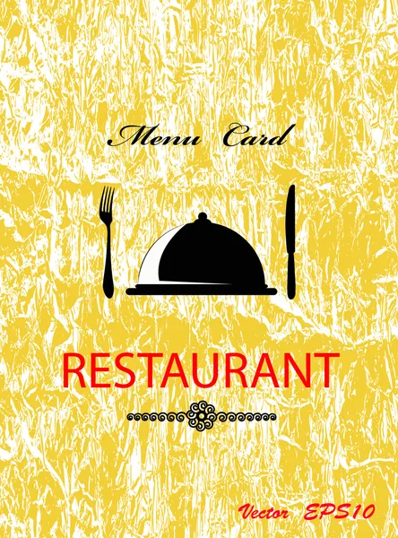 Brochure menu voor restaurant, café.vector — Stockvector