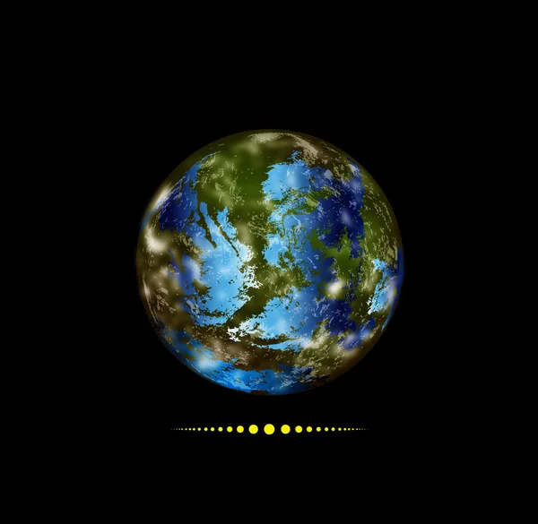 革新的なプログラミング internet.globe 地球 — ストック写真