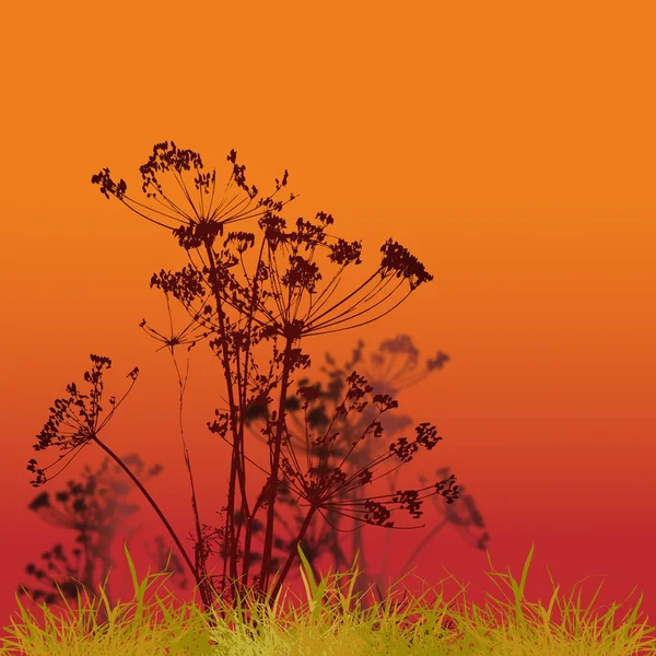 Streszczenie natura sezon kolorowe background.vector — Wektor stockowy