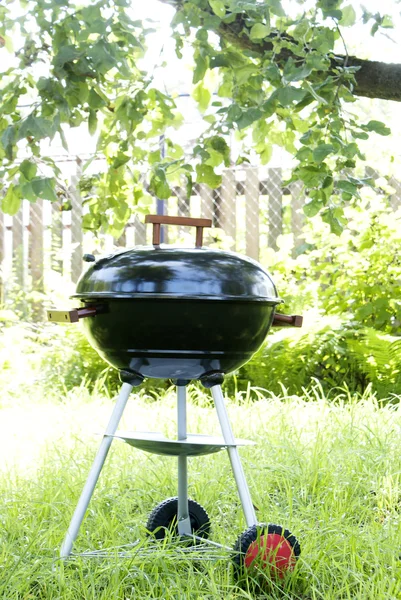 Barbecue in the summer garden — Stock Photo, Image