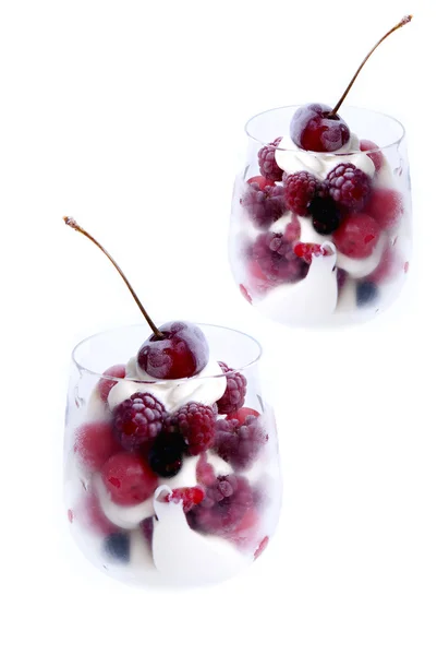 Fruit berry dessert — Stock Photo, Image