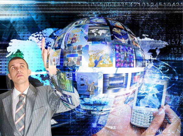 Innovative internet technologies E-business — Stock Photo, Image