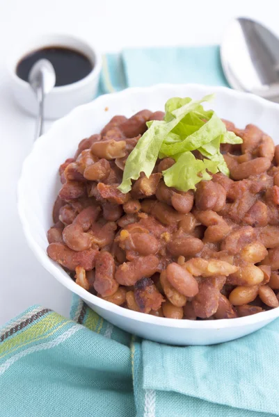 Baked string bean — Stock Photo, Image