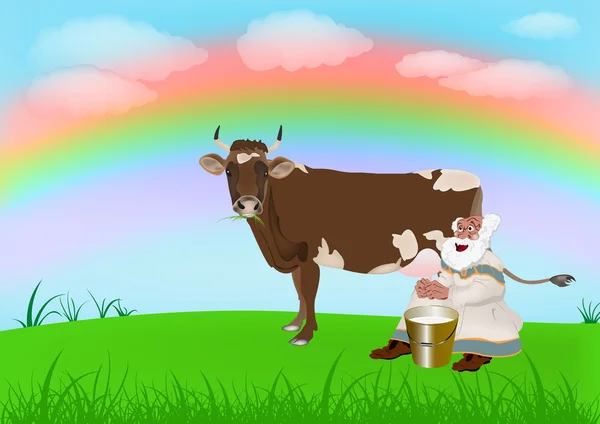 乳用牛の繁殖 — ストック写真