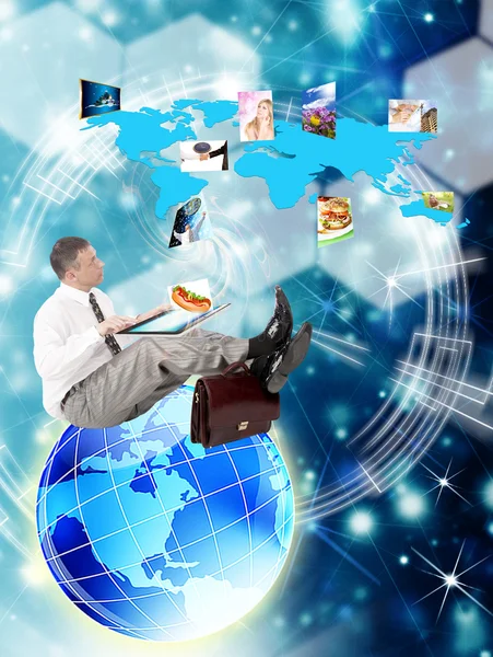 Innovative internet technologies E-business — Stock Photo, Image