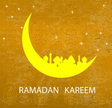 akşam arka plan için Ramazan kareem