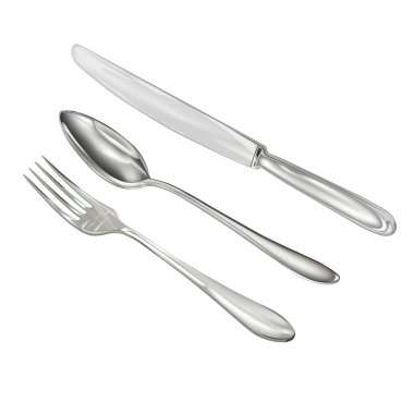 cookware.Knife cadı çatal ve kaşık.