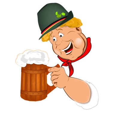 En iyi geleneksel taze soğuk beer.vector