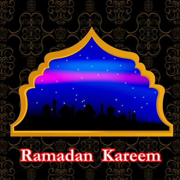 Bayram soyut background.ramadan kareem.vector — Stok Vektör