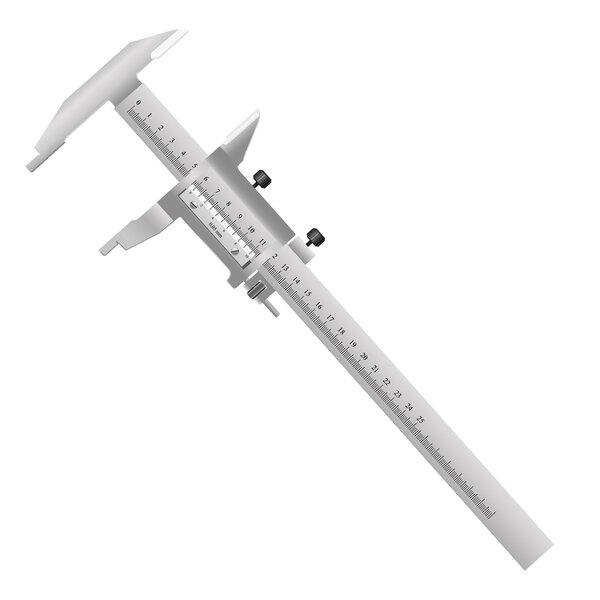 Measuring tools.Callipers.Vector