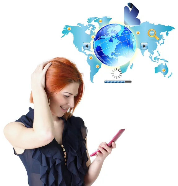 Best Internet mobile connect.Network concept — Stock Photo, Image