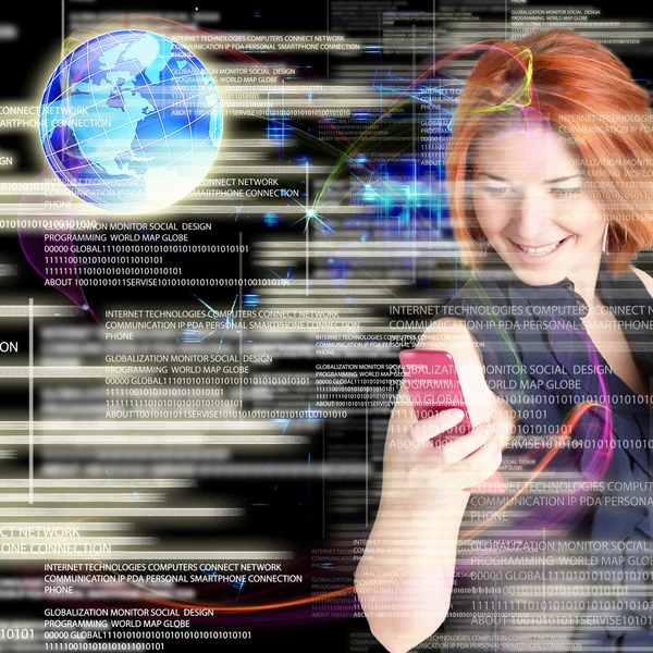 Internet connection technology — Stock Photo, Image