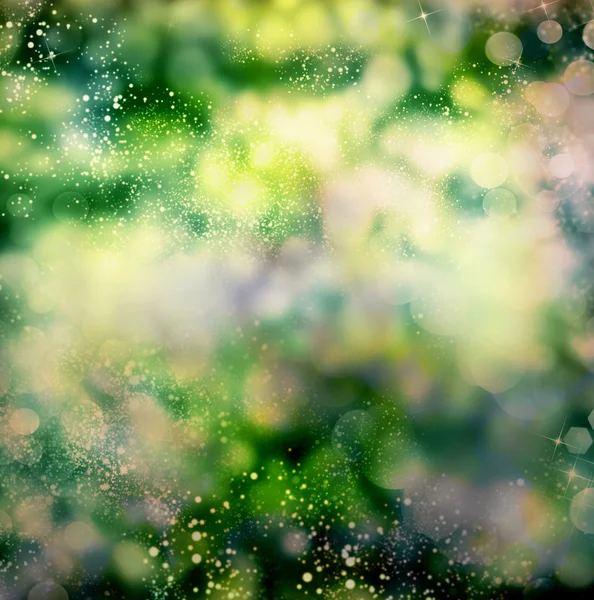 Abstracte groene kerstkaart background.christmas — Stockfoto