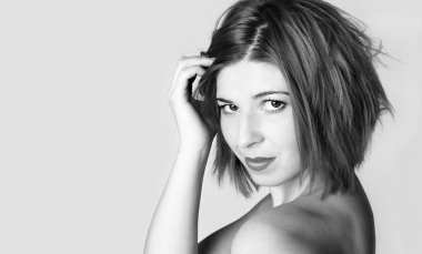 güzel moda model girl.creative Güzellik