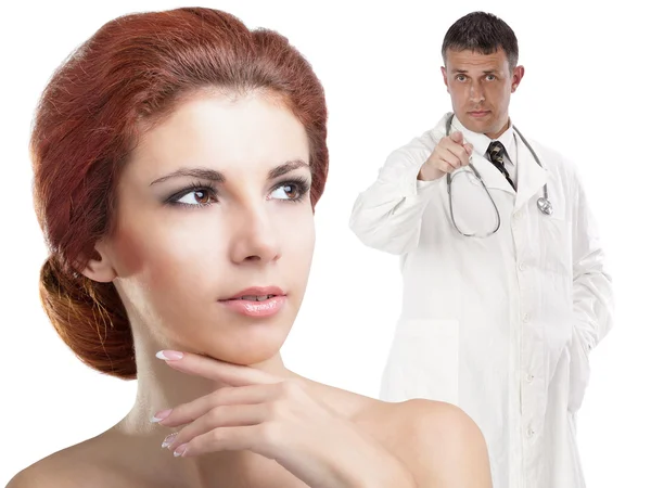 Gezondheid en hygiëne woman.profession vrouwelijke doctor.gynecology — Stockfoto