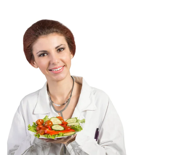 Mädchen doctor.medicine.medical gesunde ernährung — Stockfoto