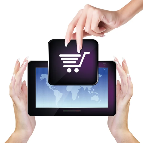 E-commerce.Internet — Stock Photo, Image