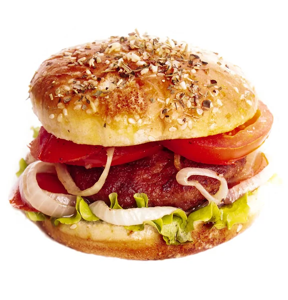 Classical Hamburger — Stock Photo, Image