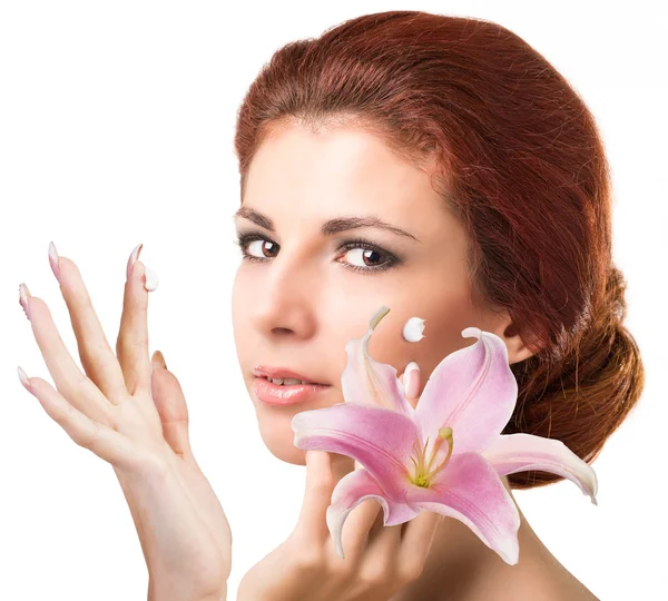 Natural Cream for Skin Face — Stock Photo, Image