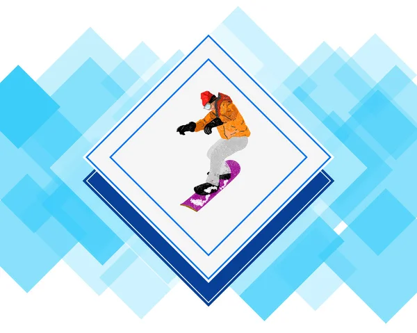 Snowboarding.Adventure Winter Sport.Extreme Skiing.