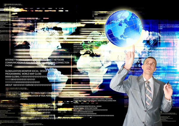 E-business.Internet Tecnologia — Foto Stock